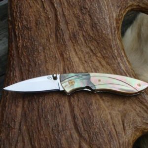 BLACK PEARL WITH HONEY PEARL HANDLE POCKET KNIFE