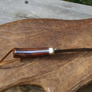 COCOBOLO HANDLE DAMASCUS BLADE HUNTER GREAT LOOKING BLADE