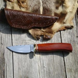CUSTOM MAB COCOBOLO HANDLE DROP POINT KNIFE