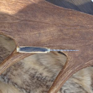 MAMMOTH IVORY HANDLE CARBON STEEL BIRD TROUT KNIFE