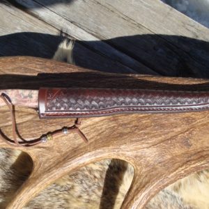 BOXELDER HANDLE STEEL HEAD FILLET KNIFE 8A STEEL BLADE