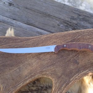 HONDURAN ROSEWOOD HANDLE LARGE FILLET KNIFE