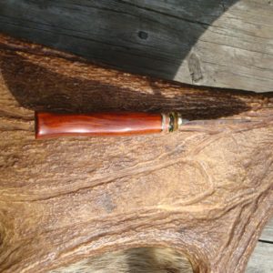 CUSTOM MAB COCOBOLO HANDLE DROP POINT KNIFE