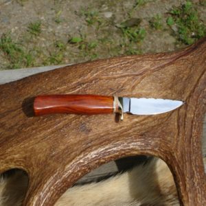 CUSTOM MAB COCOBOLO HANDLE DROP POINT KNIFE