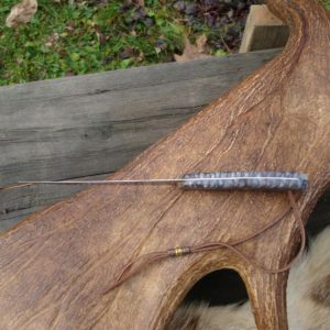 CUSTOM SPRUCE CONE HANDLE FILLET KNIFE