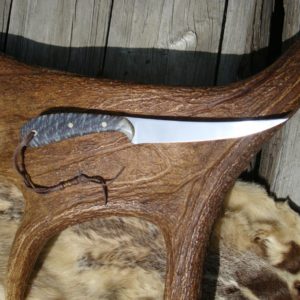 CUSTOM MAB SPRUCE CONE HANDLE FILLET KNIFE