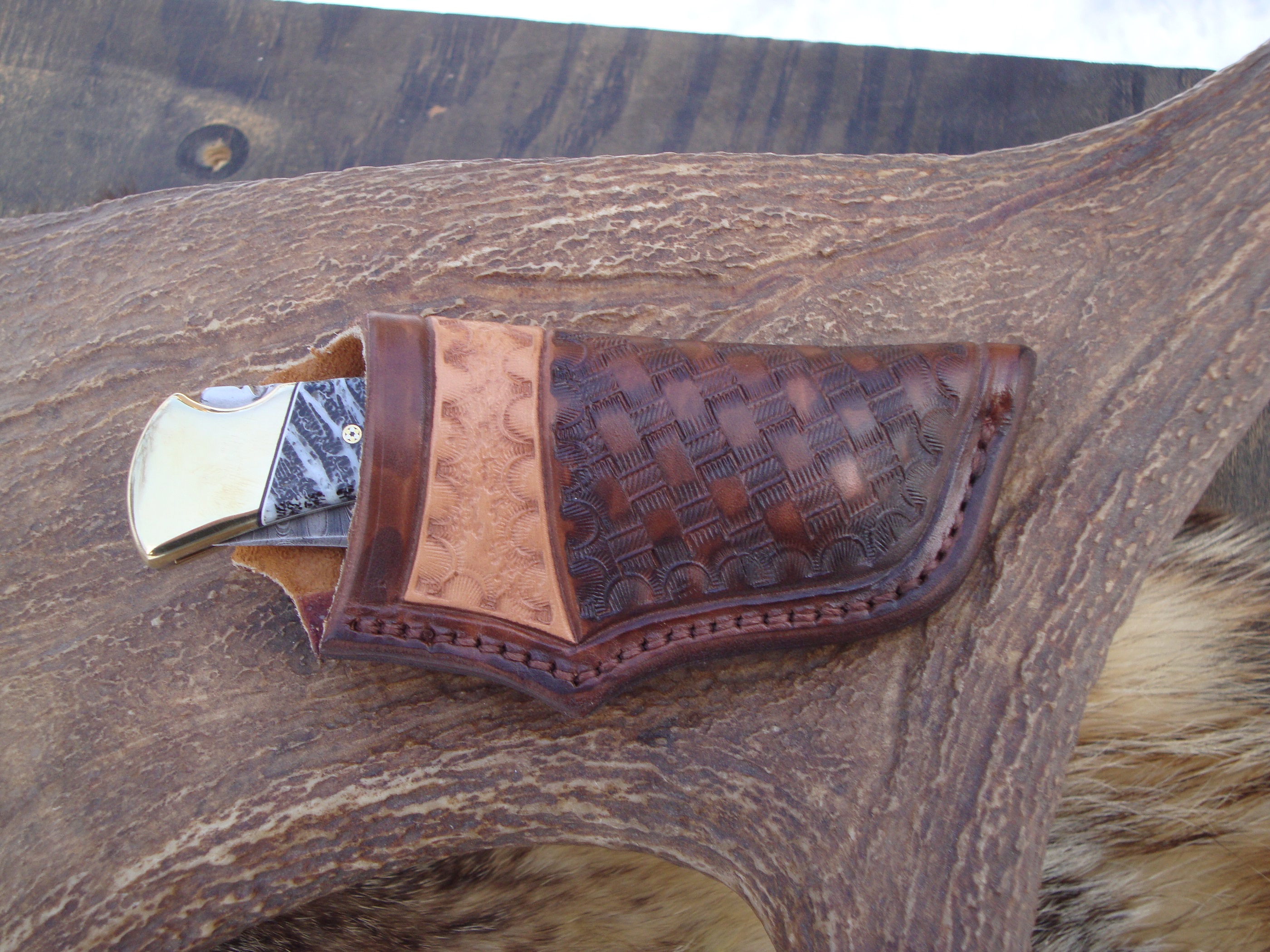 buck 110 sheath MAB Custom Knives