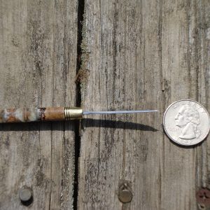 MINIATURE MAMMOTH TOOTH HANDLE KNIFE ONLY 3-1/4 INCHES