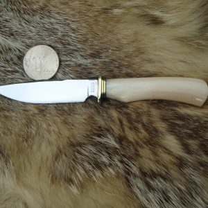 Miniature Musk Ox Handle Bowie Knife