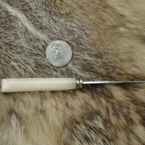 Miniature Musk Ox Handle Bowie Knife