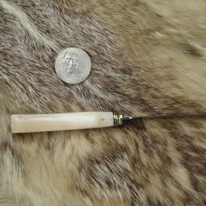 Miniature Musk Ox Handle Bowie Knife