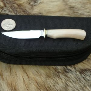 Miniature Musk Ox Handle Bowie Knife